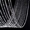 15 ft Iridescent Ceiling Drape Curtain Crystal Beaded Backdrop Party Decorations
